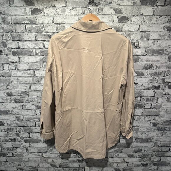 EUC Pinch Tan Long Sleeve Snap Fall Jacket Size Large - Picture 7 of 13